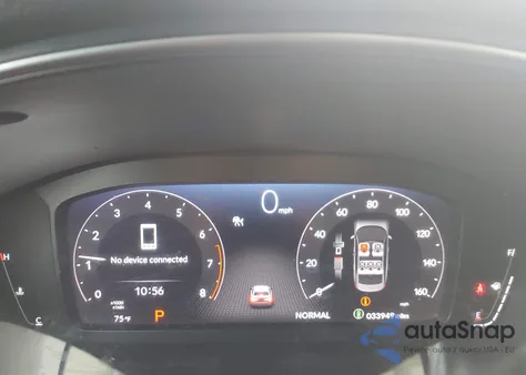 2022 Honda Civic Touring z USA, uszkodzony, nr VIN 2HGFE1F9XNH321703